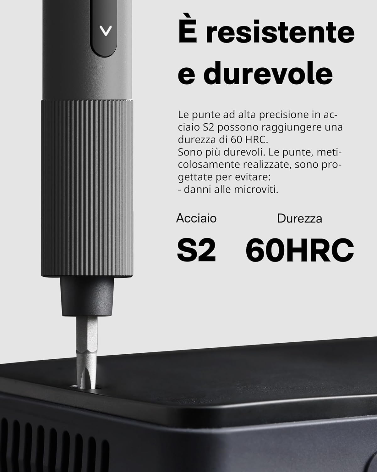 Thumbnail 3 de HOTO 25-in-1 Mini Cacciavite Elettrico: set di precisione 3.7V ricaricabile USB-C per elettronica e fai-da-te