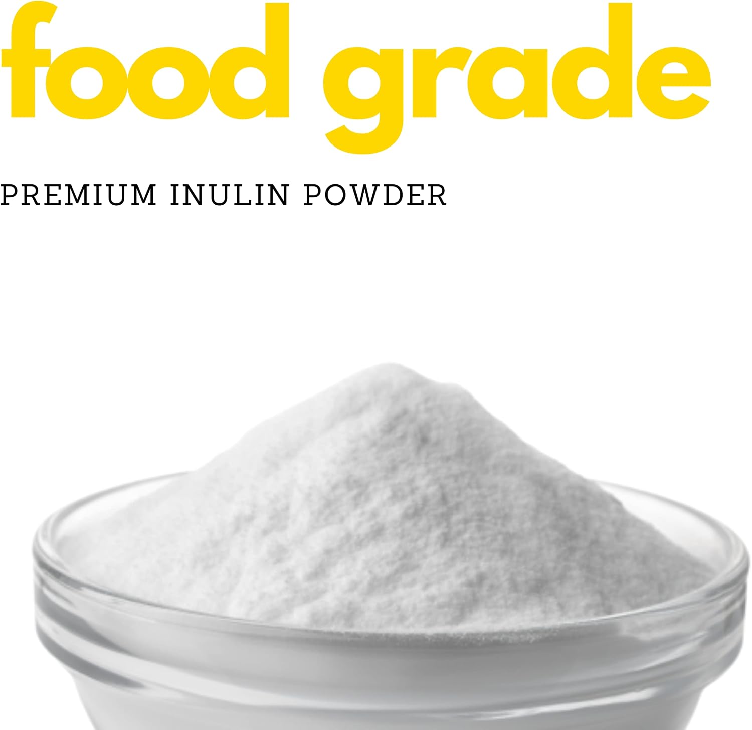 Detalle de Elo's Premium Organic Inulin Powder, 227 g Food-Grade Fibre for Drinks and Baking