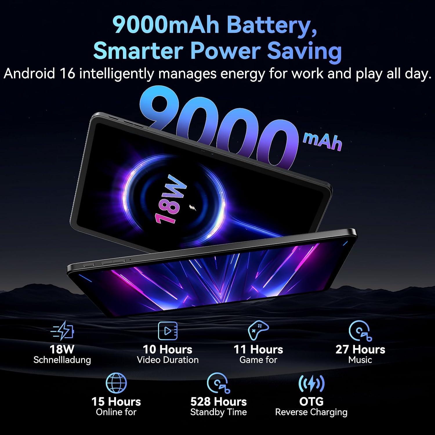 Detalle 1 de Nexall N90 Android 16 tablet 12 inch