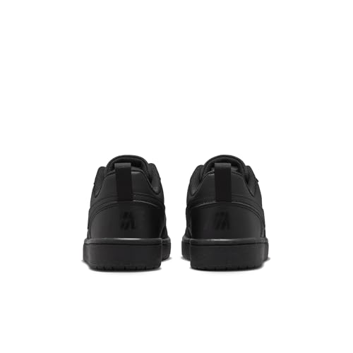 Detalle de Nike Mixte Enfant Court Borough Low Recraft (GS) – Noir, 39 EU