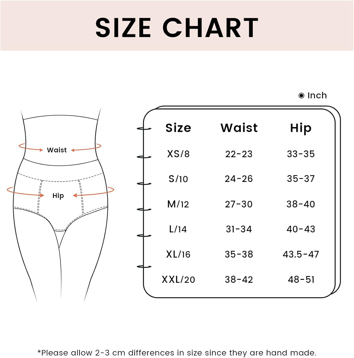 Thumbnail 6 de TANSTC Women’s High Waist Cotton Knickers (Multipack of 5) with Soft Tummy Support