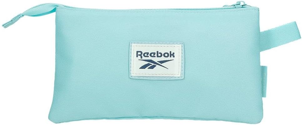 Detalle de Reebok Ann Zaini scuola e astucci: astuccio in poliestere 22x12x5 cm con tre scomparti