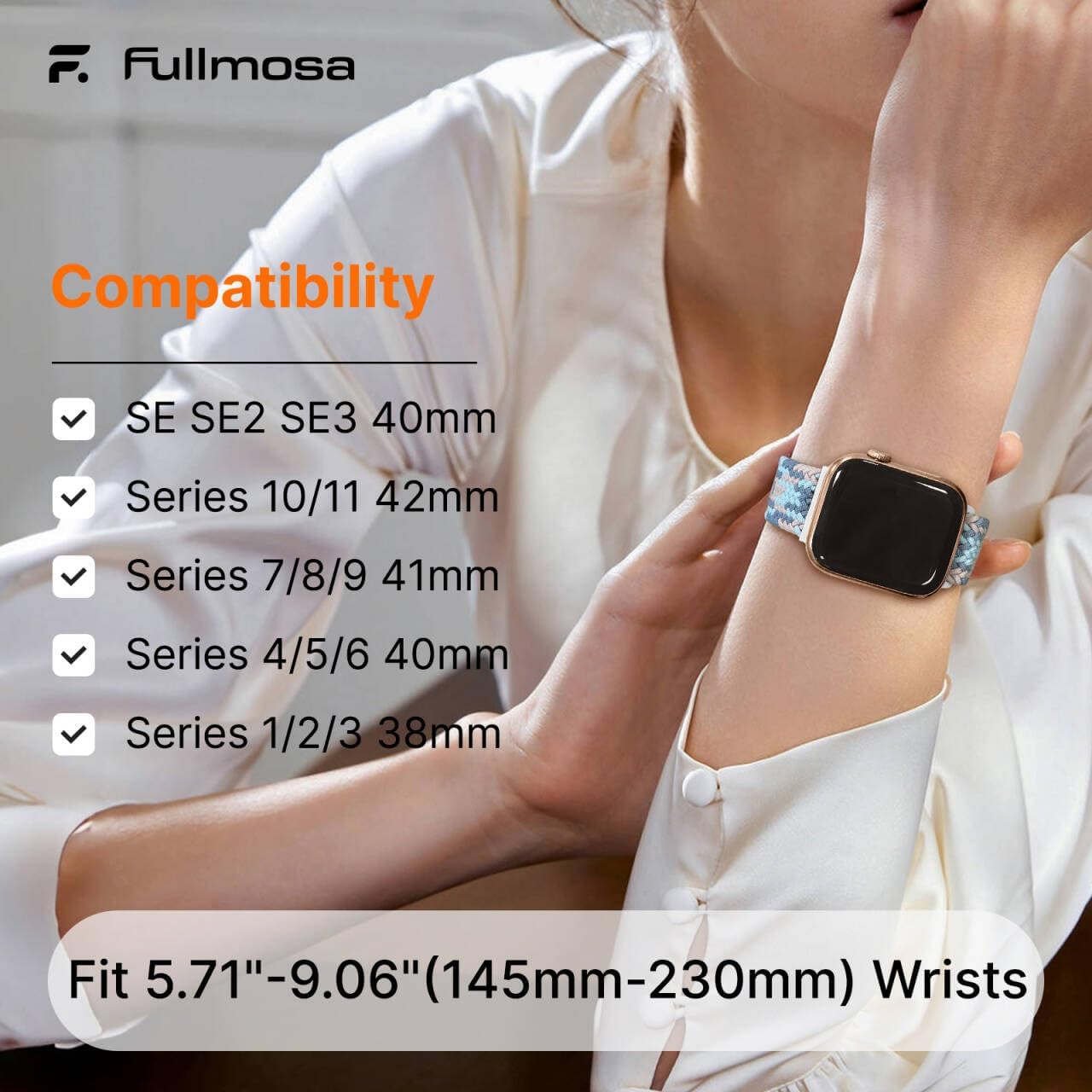 Thumbnail 6 de Fullmosa Braided Strap for Apple Watch