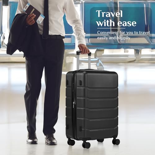 Thumbnail 6 de Sweetcrispy 21 Inch Carry On Luggage with Spinner Wheels