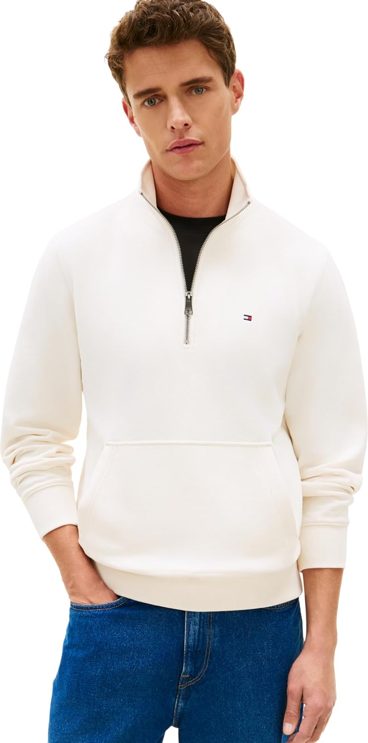 Thumbnail 5 de Tommy Hilfiger Essential Terry New 1/4 Zip Felpa uomo