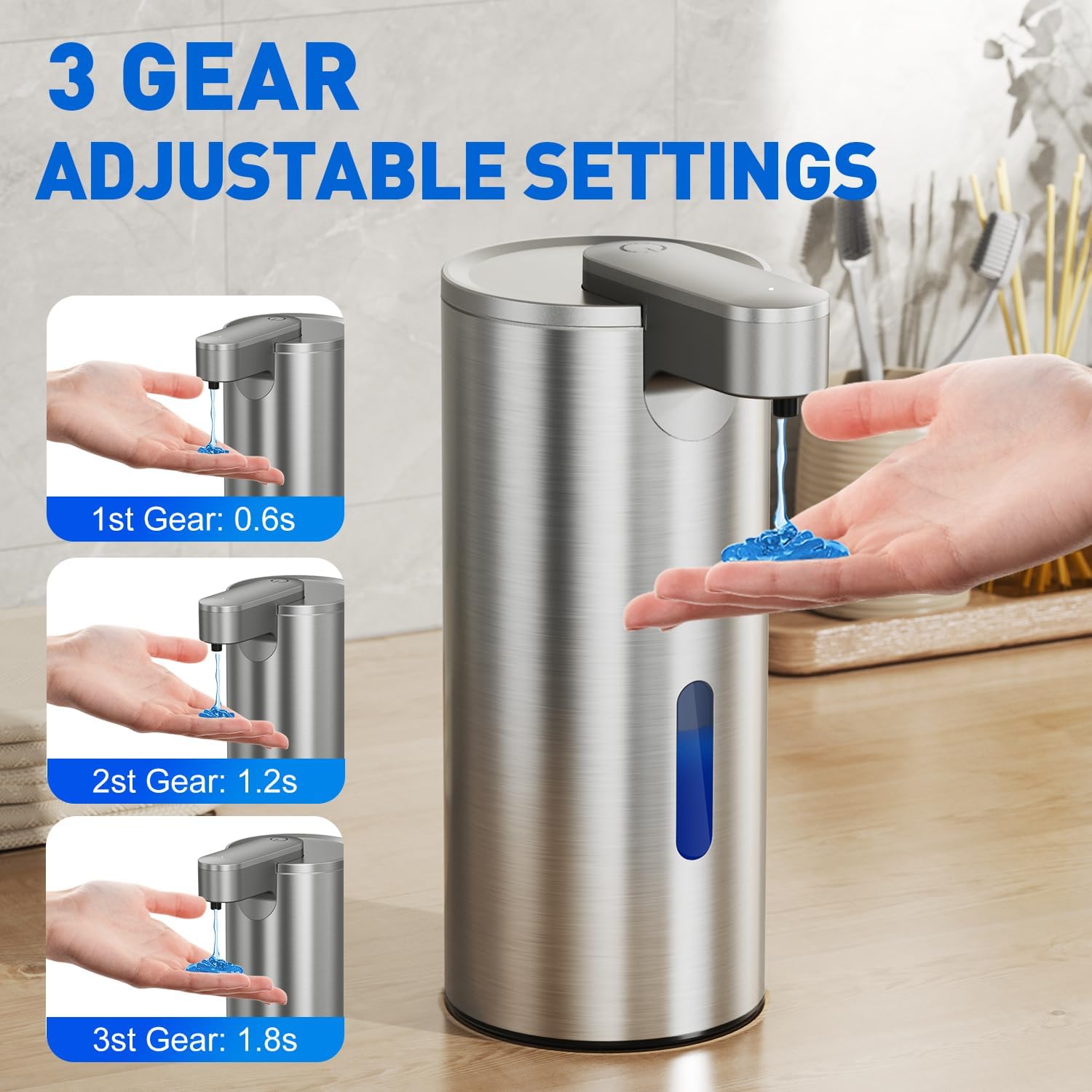 Thumbnail 1 de Fachixy Seifenspender Automatisch 340 ml