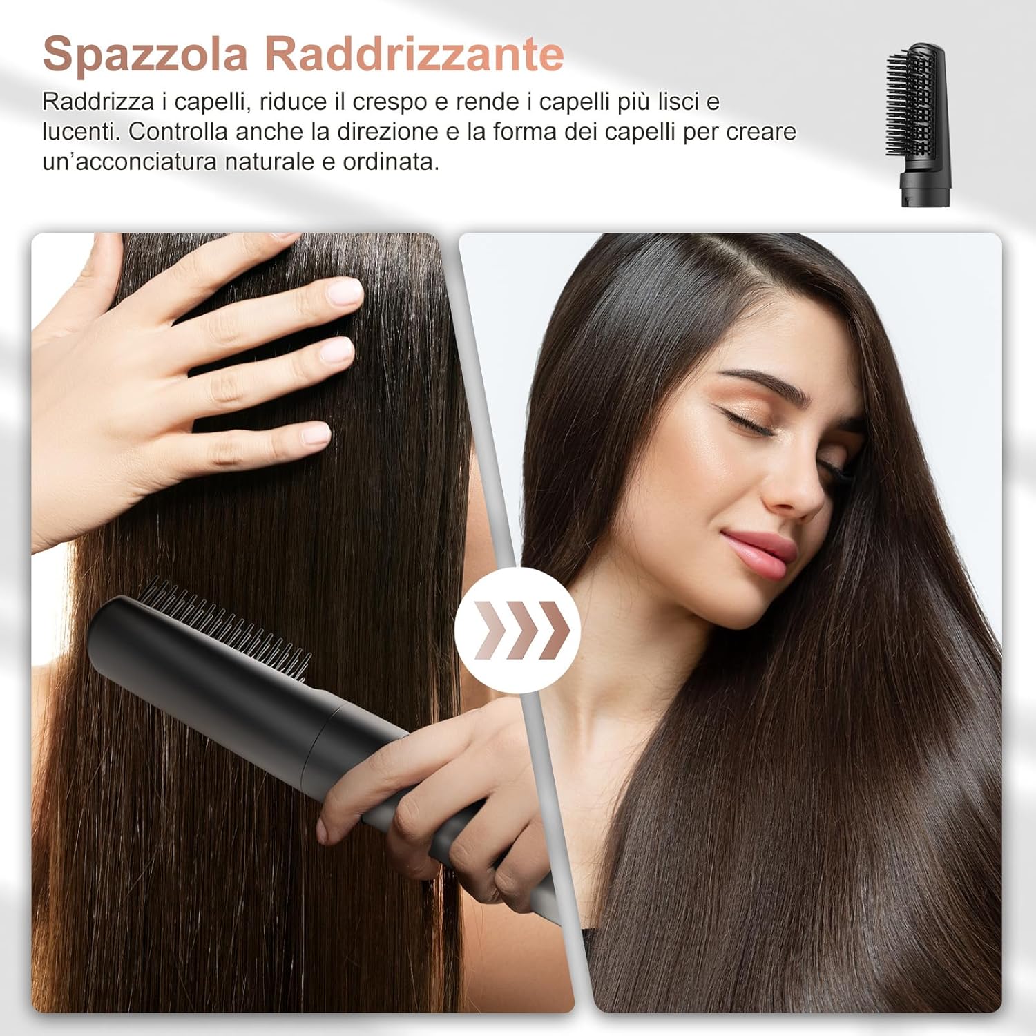 Thumbnail 6 de Air Styler 6 In 1: asciugacapelli ionico con 6 accessori per styling professionale a casa