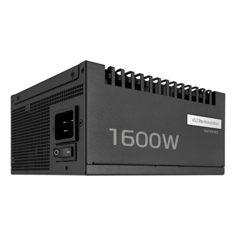 Detalle de ASUS Pro WS 1600W: Fuente de Alimentación modular 80 PLUS Platinum