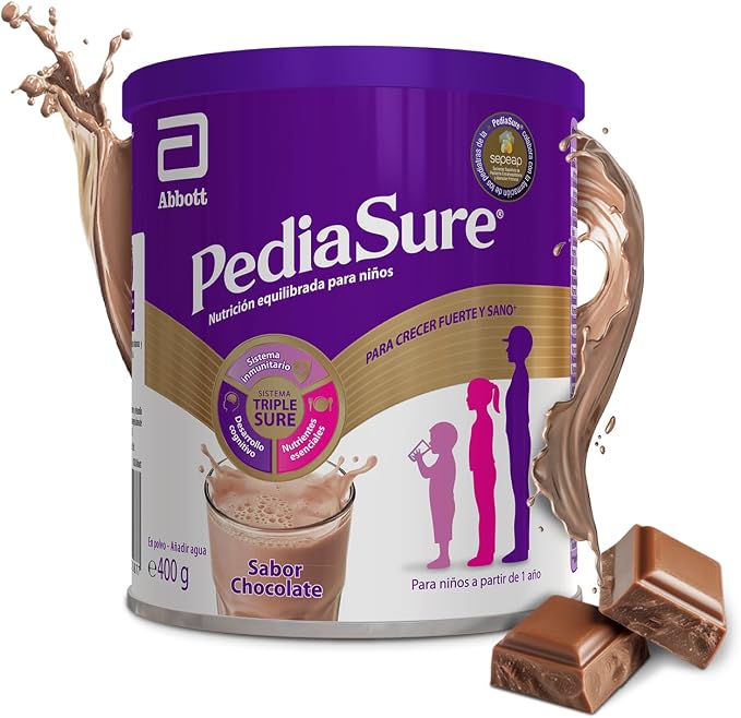 Detalle de PediaSure Chocolate 400g 🧒 - Complemento Nutritivo Infantil