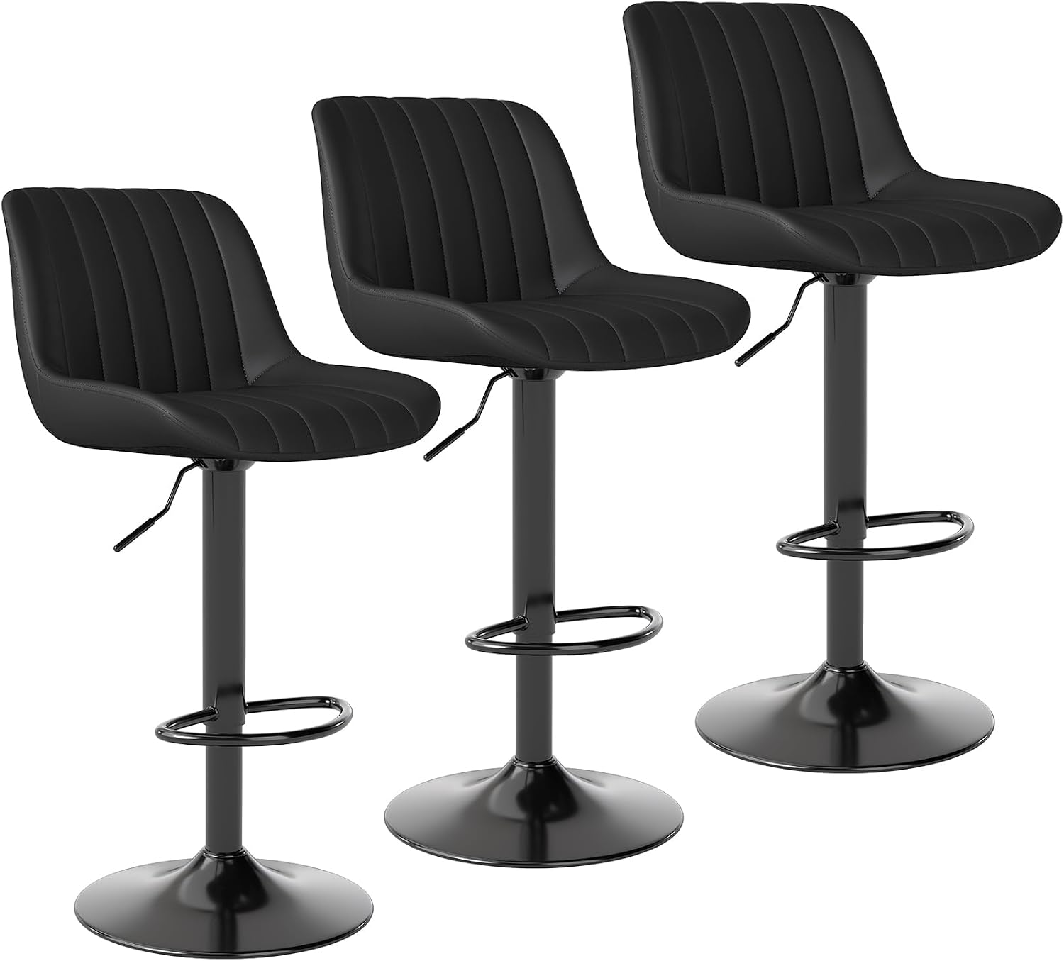 Youhauchair Tabouret Bar 3 pièces 55–75 cm