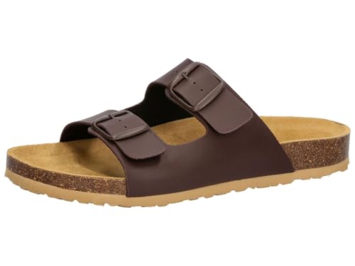 Detalle de Lico Mules Bioline Man pour homme, Marron 1 – Confort et élégance décontractée