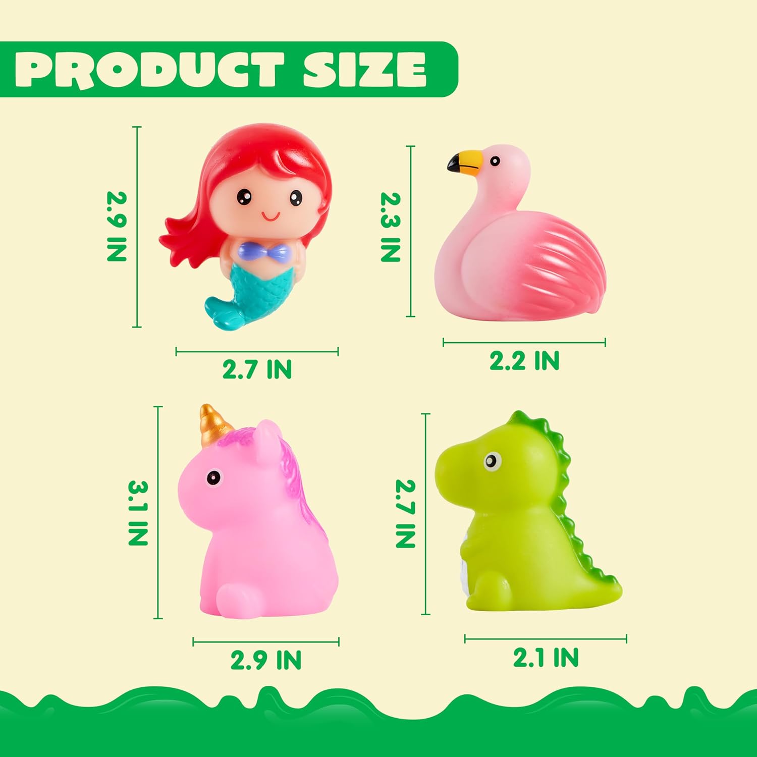 Thumbnail 5 de JOYIN 12 PCS Light-Up Bath Toys for Toddlers