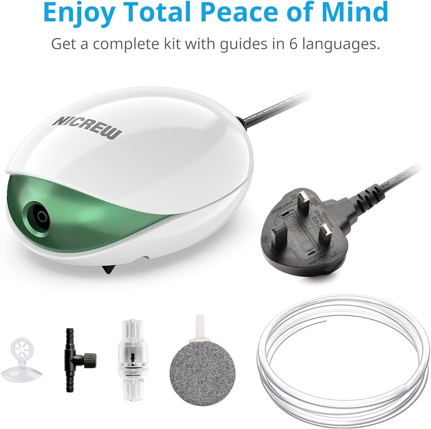 Thumbnail 6 de NICREW UFO Air Pump 1.7W for 150 L tanks