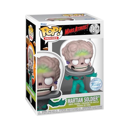 Detalle de Funko Pop Mars Attacks Alien Soldier 1 chance sur 6