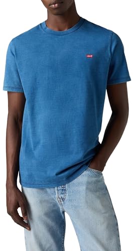Detalle 2 de Levi's SS Original Housemark tee True Indigo Dark Ind, XS para Hombre