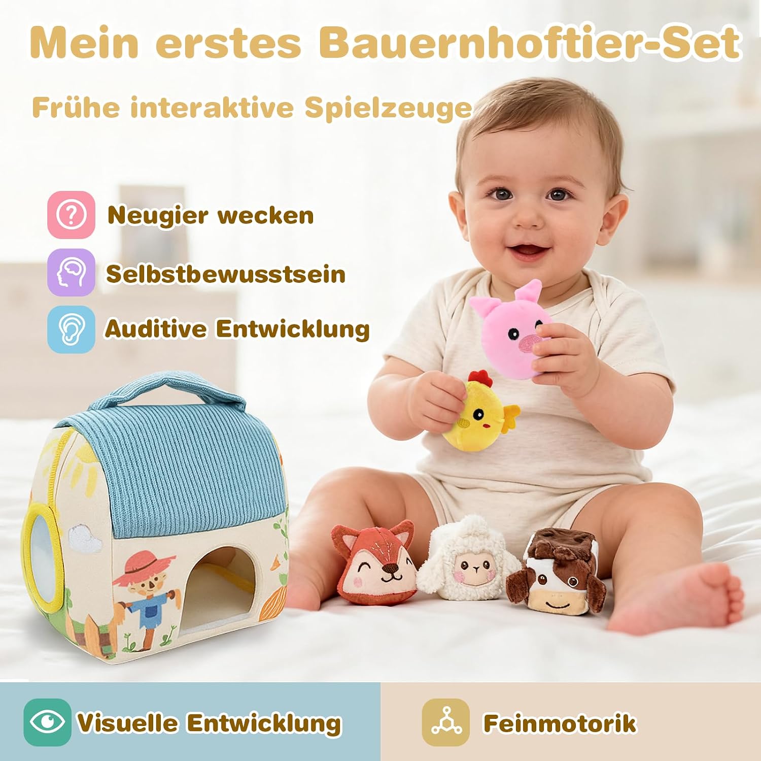 Thumbnail 6 de Montessori 7‑in‑1 Spielzeug für Babys