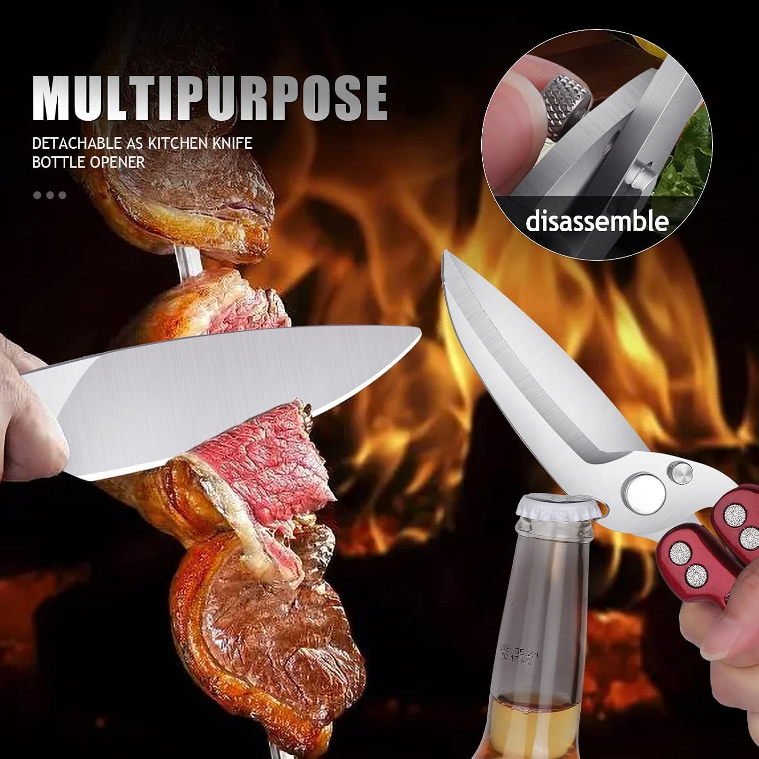 Thumbnail 6 de Dragon Riot poultry shears in German stainless steel