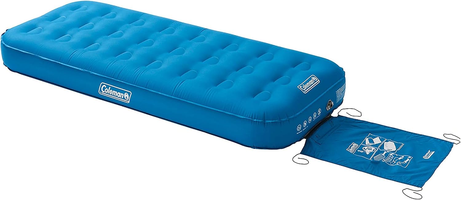 Detalle de Coleman Extra Durable Double Airbed - Blue, One Size