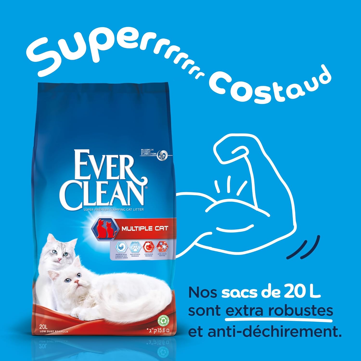 Thumbnail 6 de Ever Clean litière agglomérante parfumée pour Plusieurs Chats – 20 litres