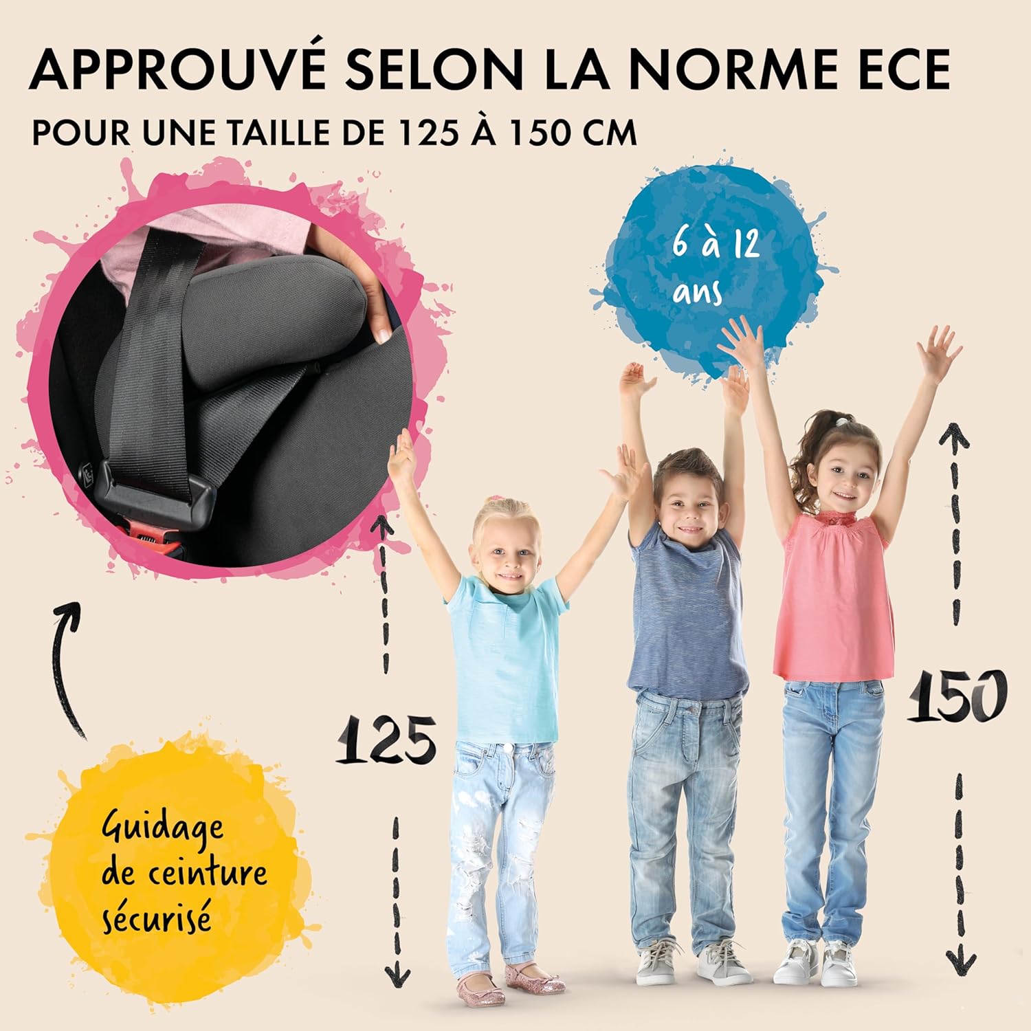 Thumbnail 3 de WALSER Andy rehausseur ISOFIX 125-150 cm