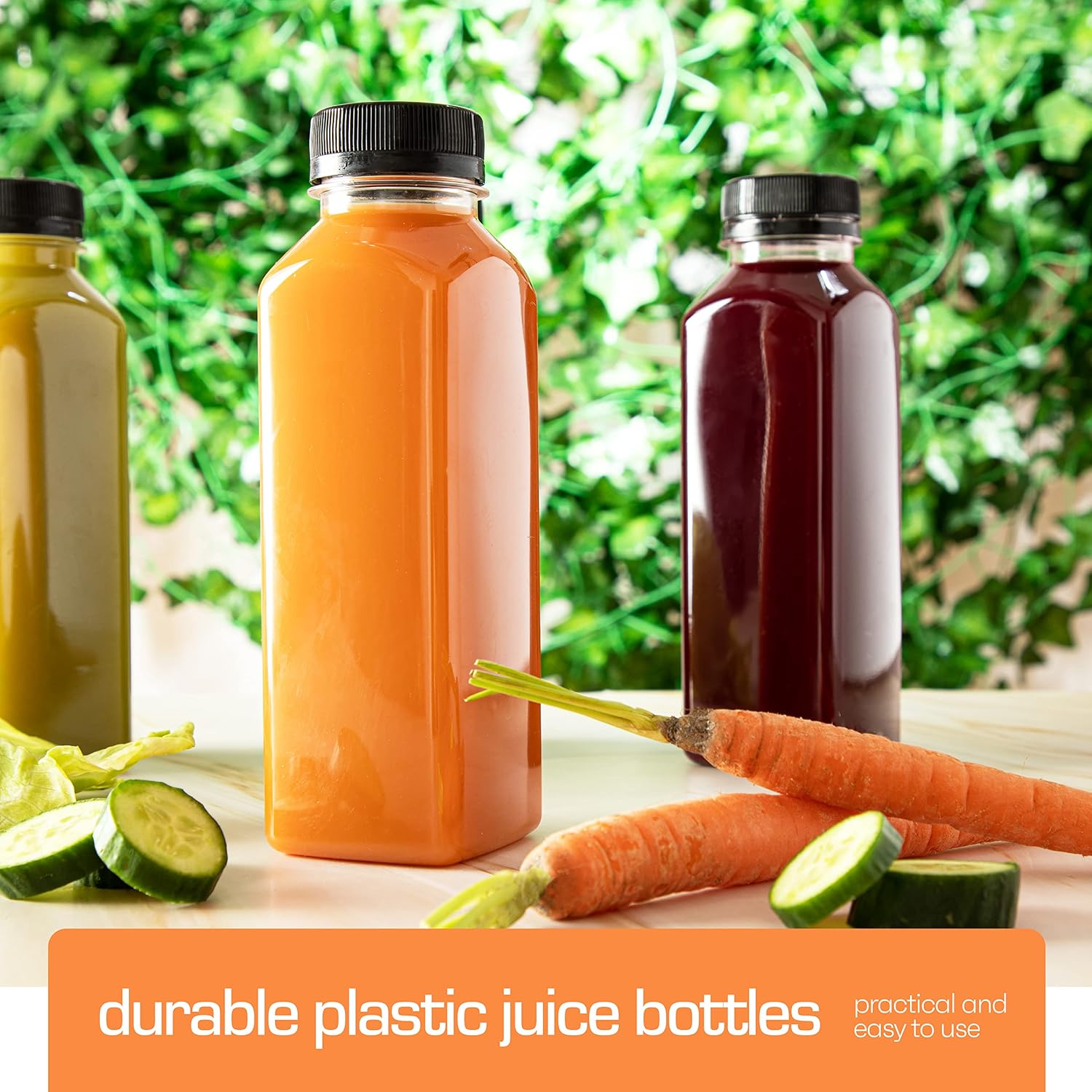 Thumbnail 2 de DECADORN 12oz Juice Bottles 🥤