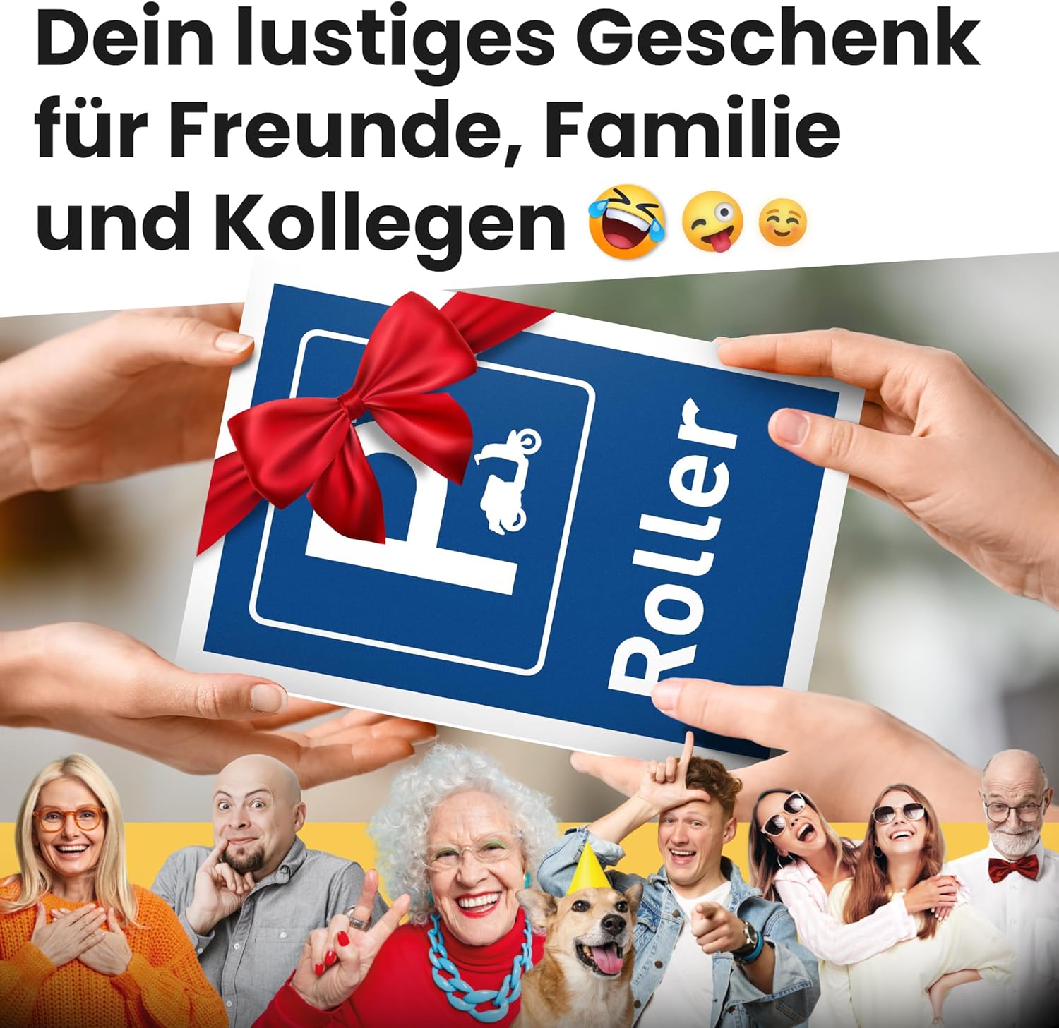 Thumbnail 2 de DankeDir Parkplatz Roller Schild 30x20 cm