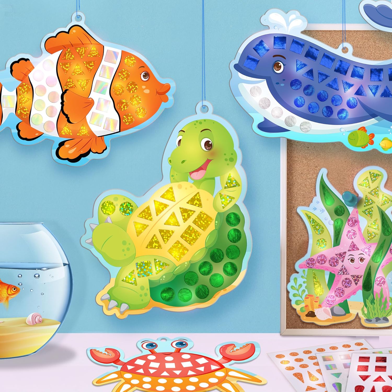Detalle 1 de Imagimake Mirror Mosaic Kit