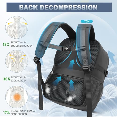 Thumbnail 2 de Lossga Easyjet Cabin Bags 45x36x20 Underseat Carry-ons Travel Backpack