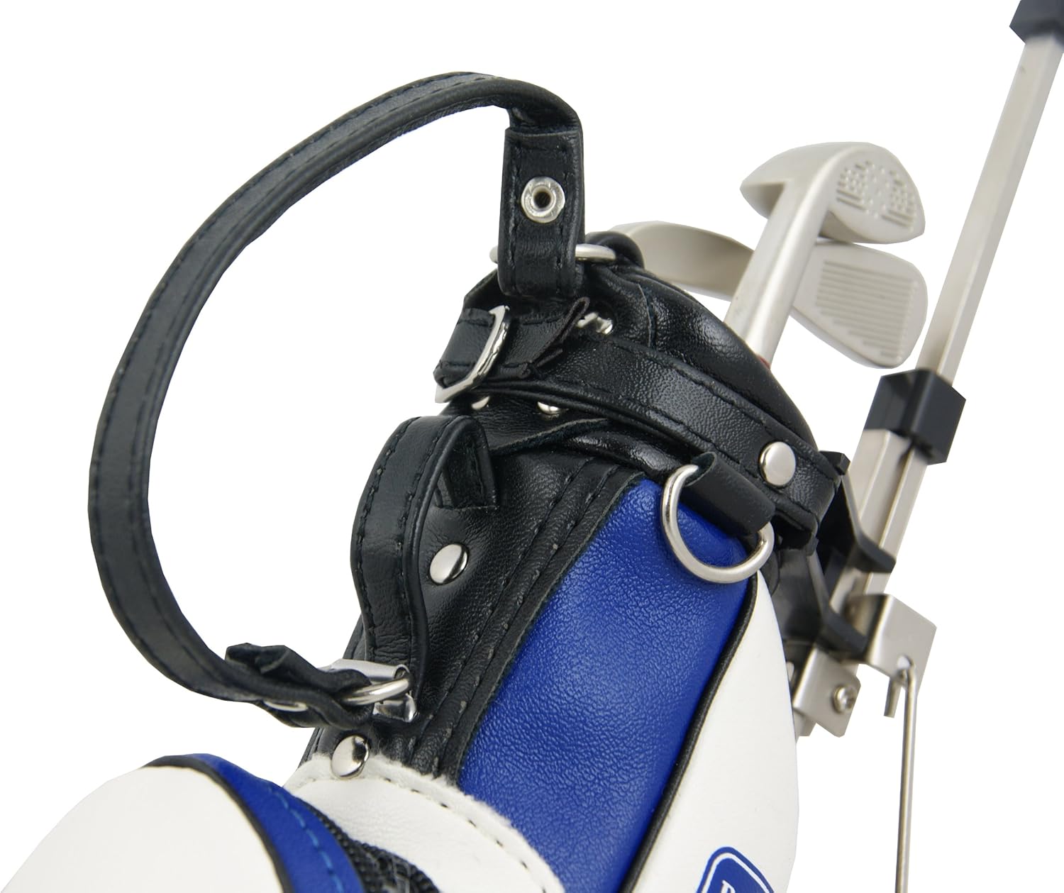 Detalle de PGA TOUR Golf Gifts for Men desktop golf bag pen holder with multicoloured club-shaped pens