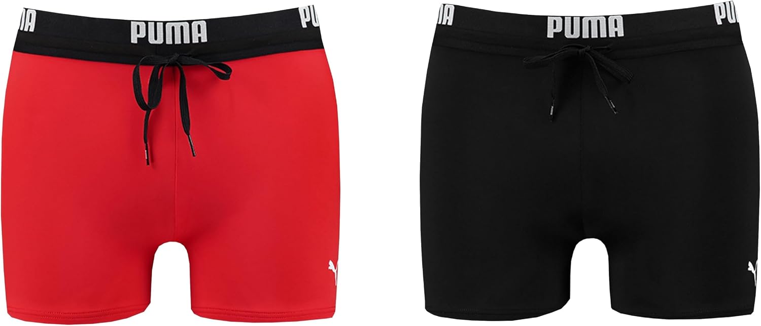 Thumbnail 6 de PUMA Logo Maillot de Bain Homme — Trunks en tissu recyclé, durabilité et confort