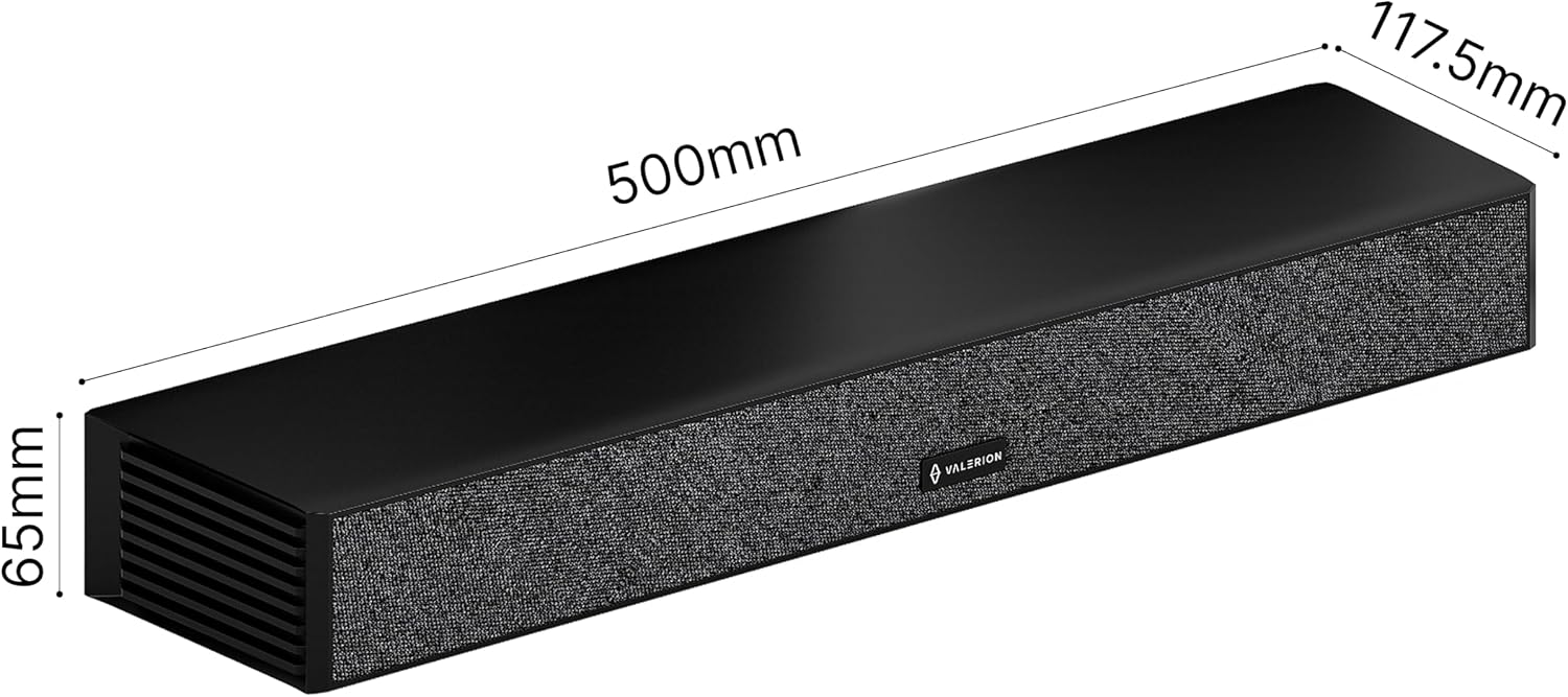 Thumbnail 1 de Valerion ThunderBeat Enceinte Centrale sans Fil — 120 W, Latence ultra-faible et Amélioration Vocale Adaptative