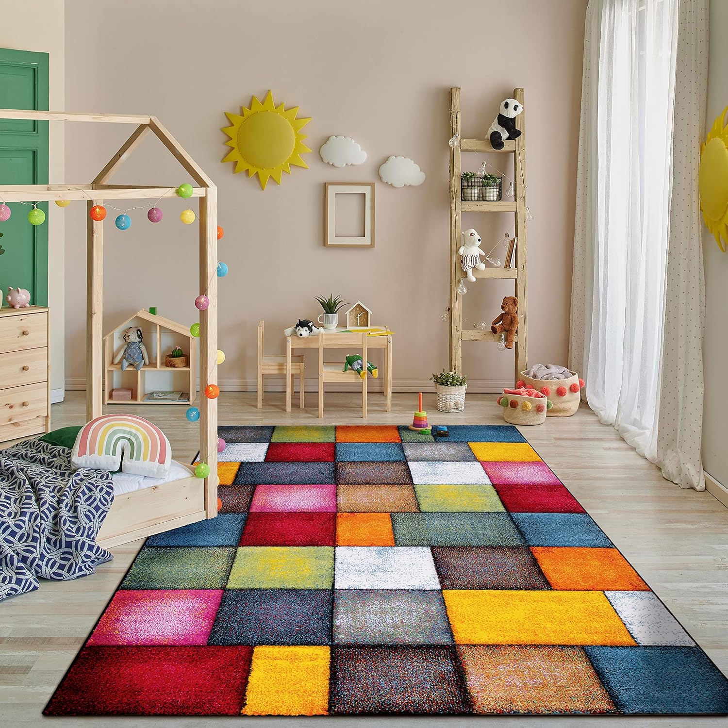 Detalle 2 de Paco Home Tapis salon 200x290 cm 🏡