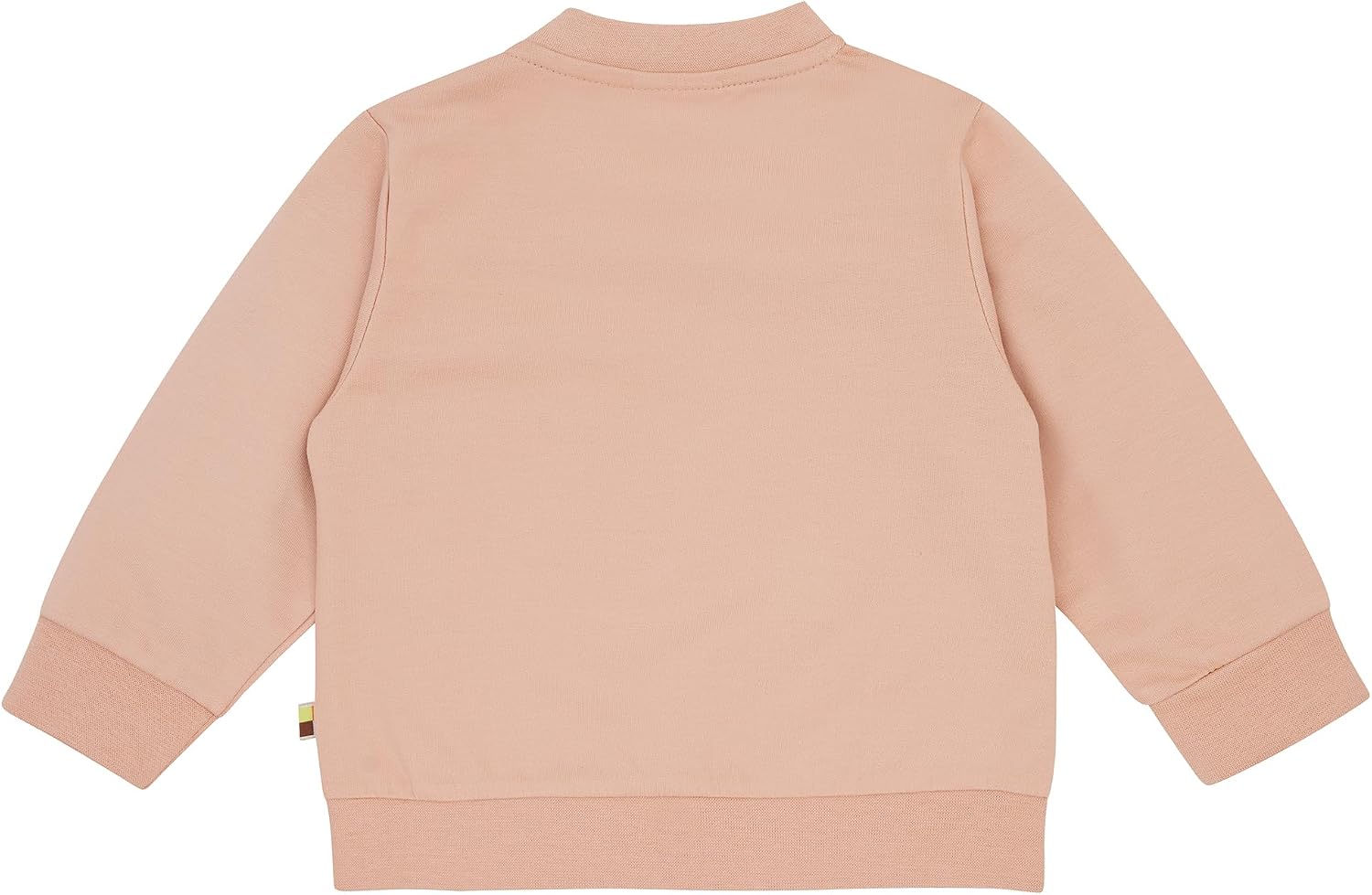 Detalle de LOUD + PROUD Unisex Kinder Sweatshirt mit Pflanzenfarben – GOTS zertifiziert