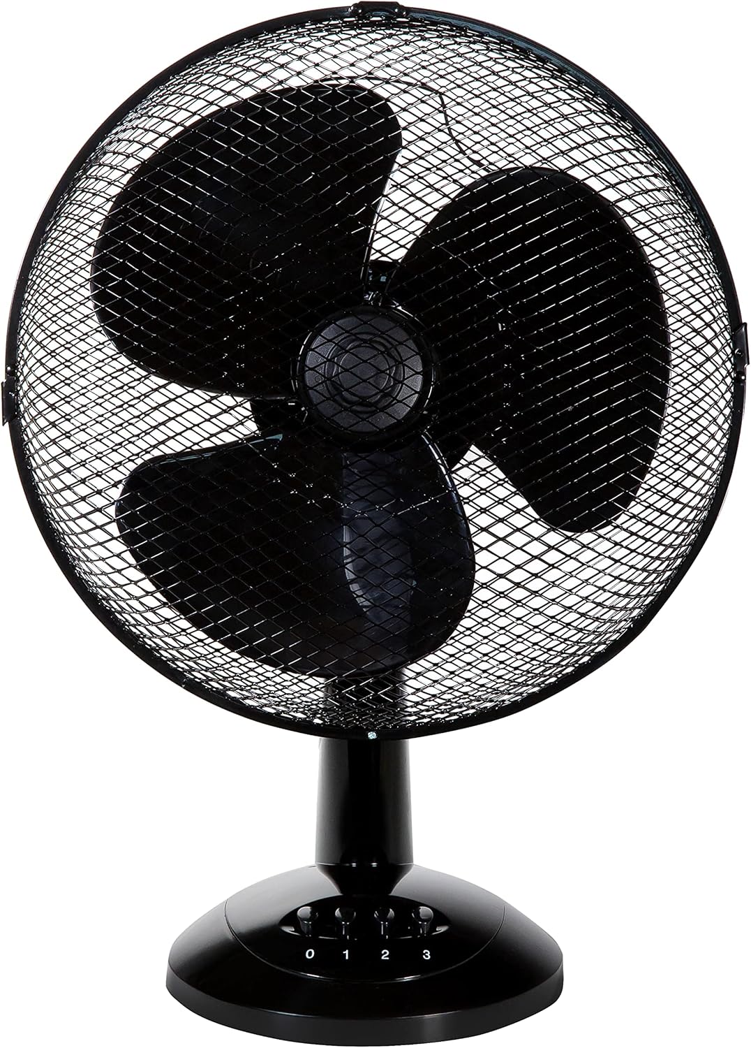 Thumbnail 6 de Zanussi ZNPDF1221B 12-inch portable desk fan (black) with 3 speed settings