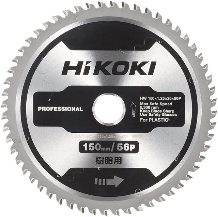 Detalle de HiKOKI 0037-7219 軽天用チップソー 150×54P、CD3605DB・CD3605DFA用