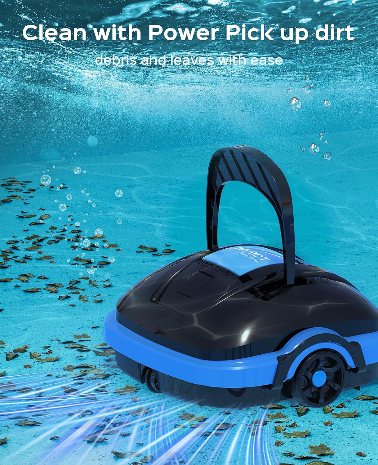 Detalle de WYBOT Osprey 200 — Robot Piscine sans Fil pour Piscines Hors Sol jusqu’à 50 m²
