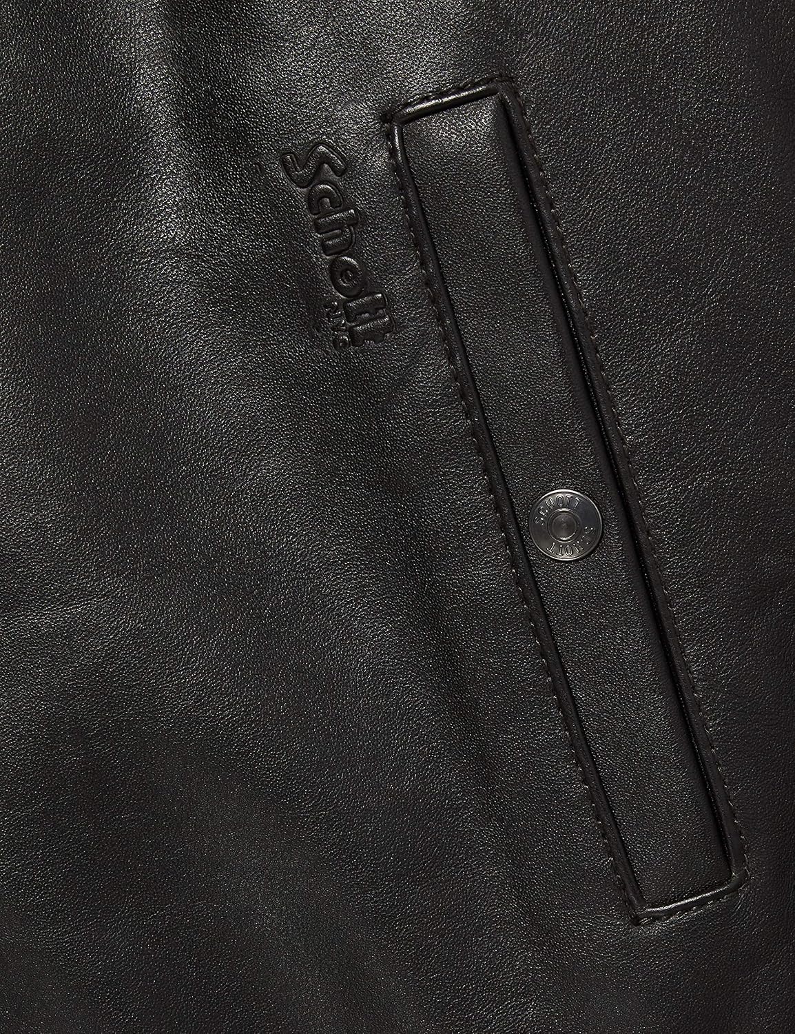 Detalle 2 de Schott NYC Leather Jacket cuir