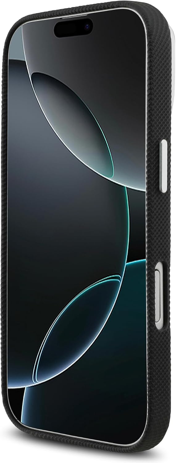 Detalle 1 de LACOSTE LCFCMP17SPLAK iPhone 17ケース MagSafe対応 プチピケデザイン・ブラック
