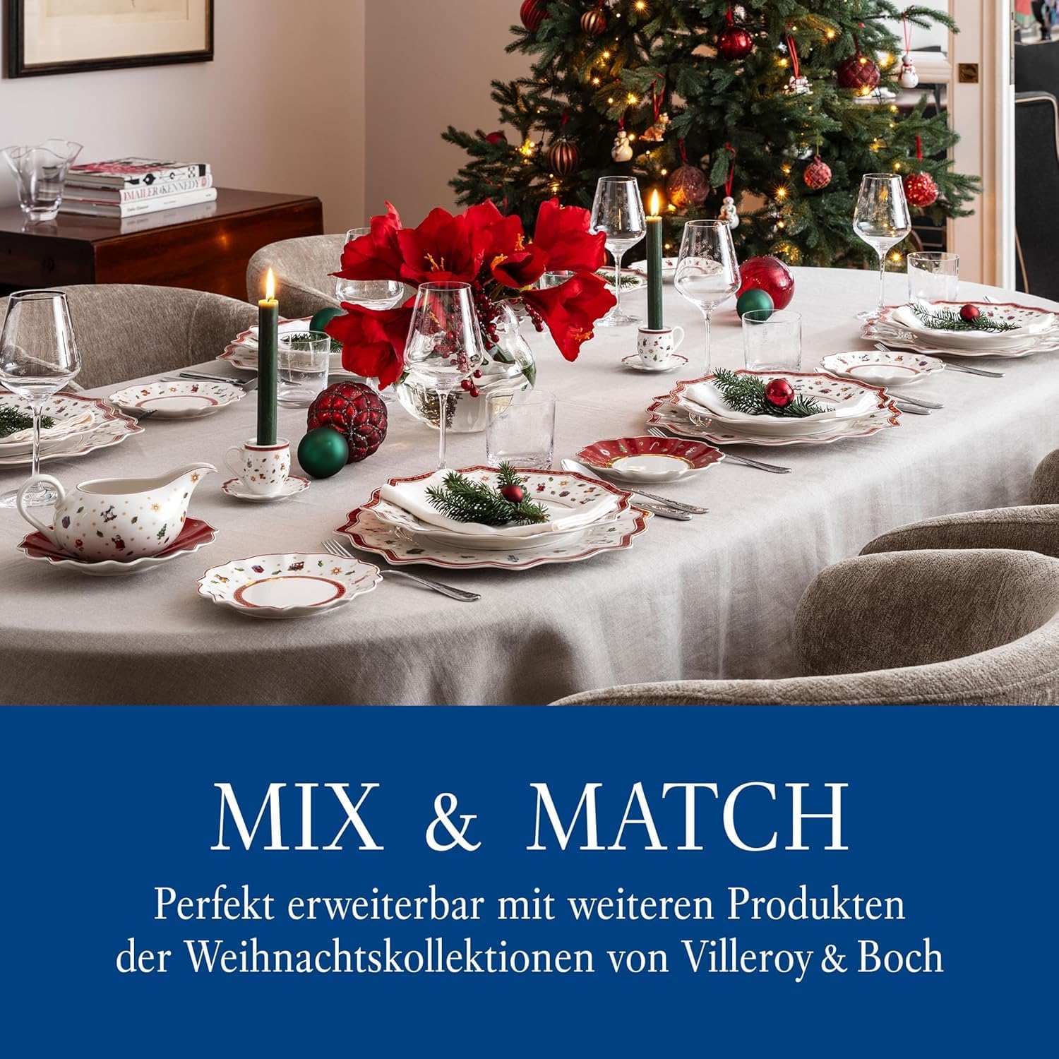 Thumbnail 5 de Villeroy & Boch Winter Collage boîtes biscuits