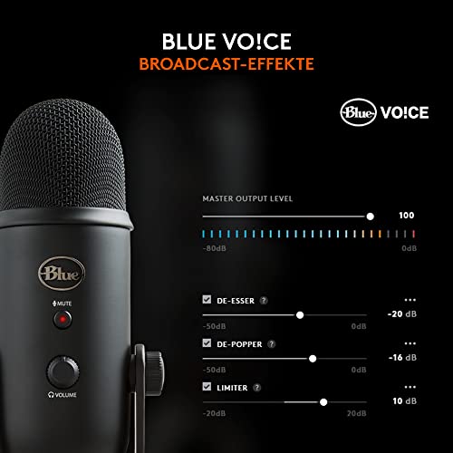 Thumbnail 2 de Logitech G Blue Yeti USB-Mikrofon für Aufnahmen, Streaming, Gaming