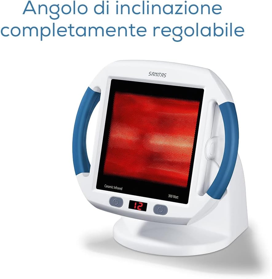 Detalle 1 de Sanitas SIL 45: Lampada a Raggi Infrarossi 300 W per terapia mirata