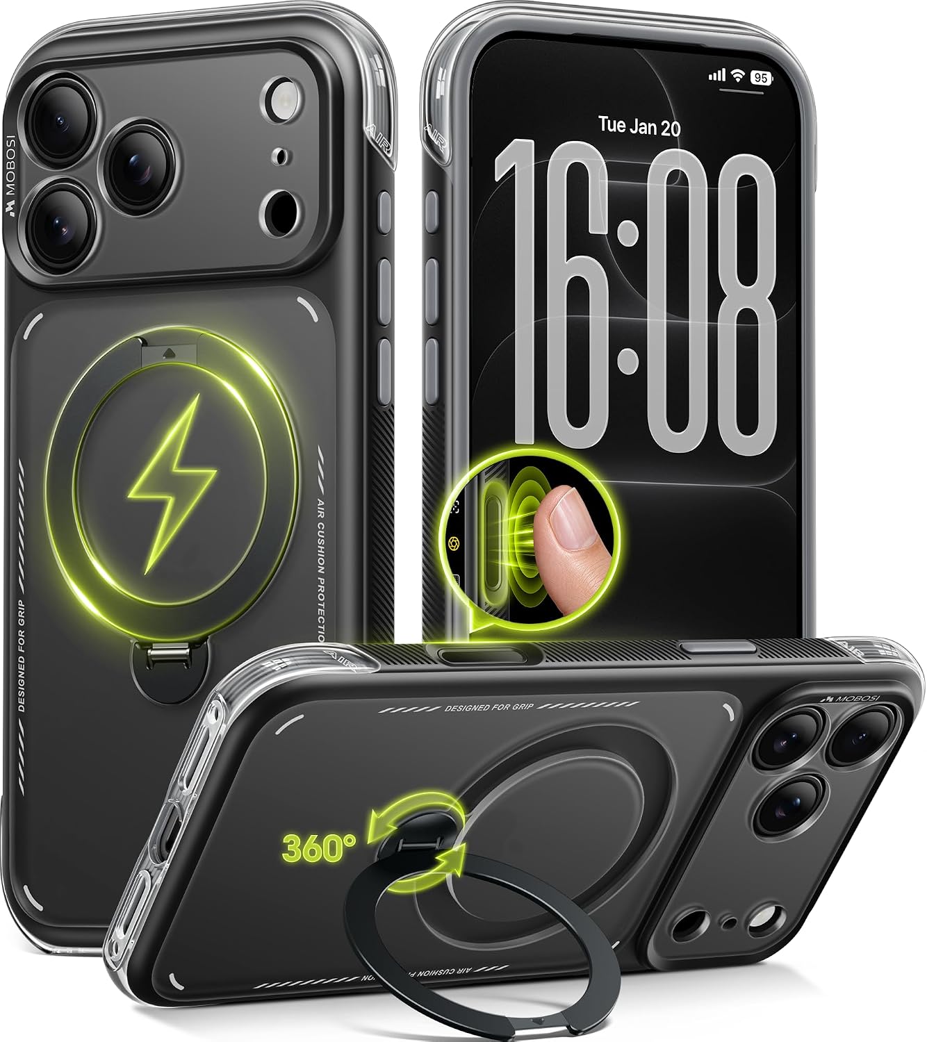 Detalle de AirCradle iPhone Case for iPhone 17 Pro Max