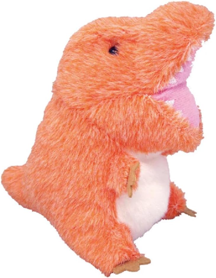 Detalle de 内藤デザイン研究所 大陸散歩 ぽちゃまる ぬいぐるみS ティラノサウルス 約16cm