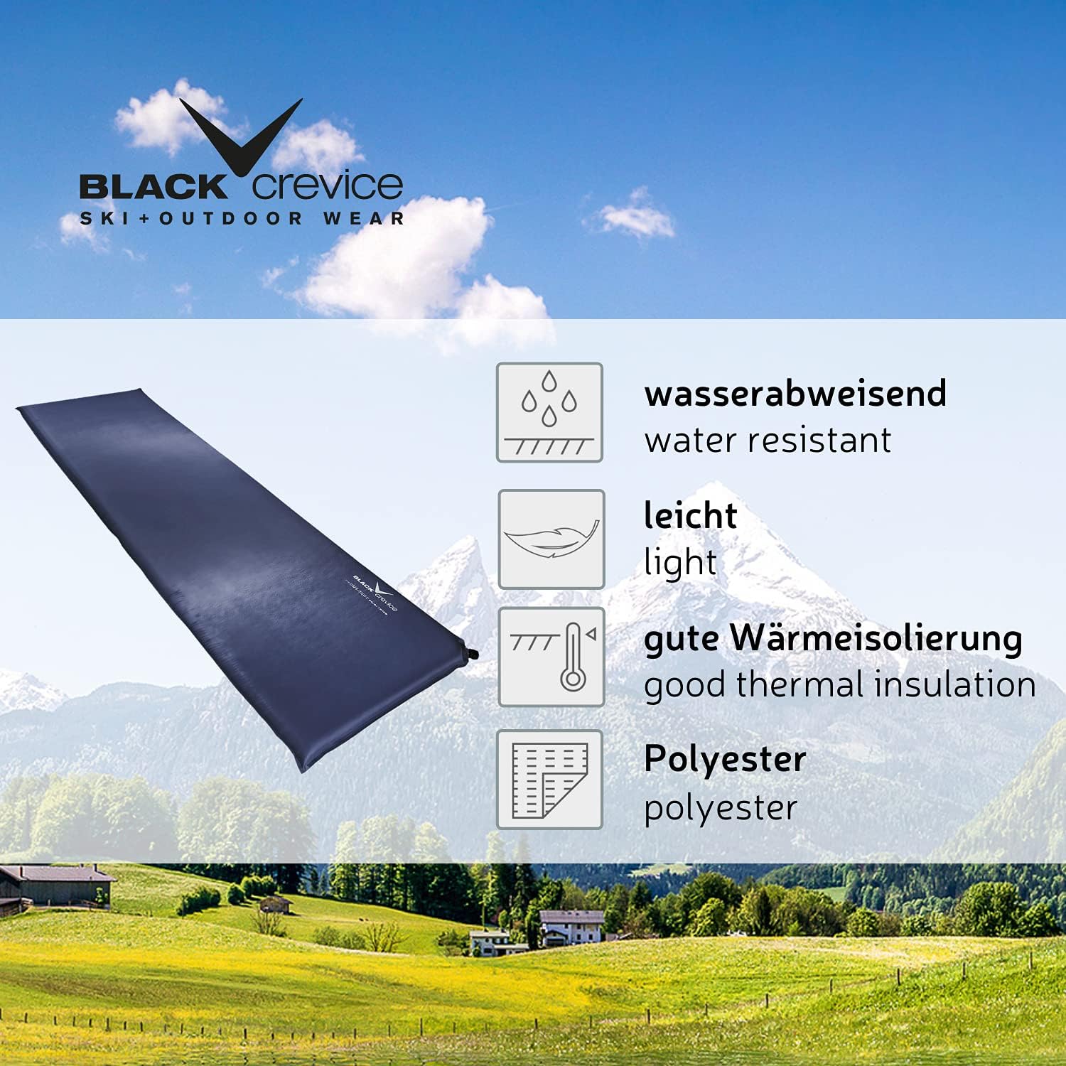 Thumbnail 1 de Black Crevice Bcr024193-7 Matelas Mixte – confort extérieur et isolation fiable