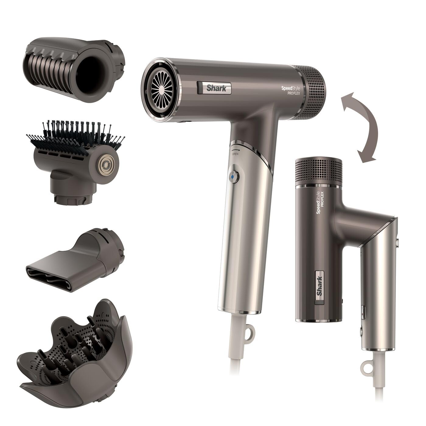 Detalle de Shark HD542EU SpeedStyle Pro FLEX Secador de Pelo Iónico