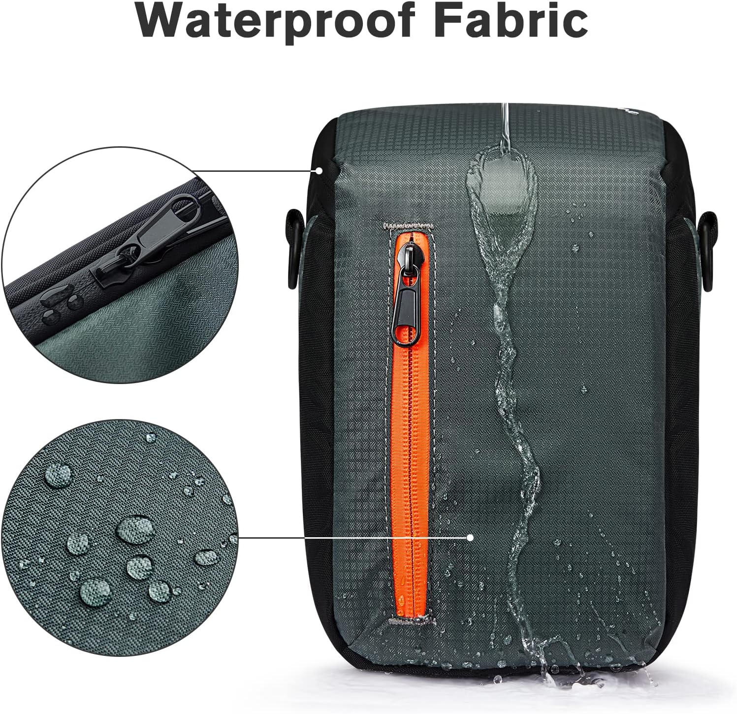Thumbnail 3 de S-ZONE Camera Crossbody Sling Bag: Waterproof, Shockproof DSLR/SLR Protection for Mirrorless Gear