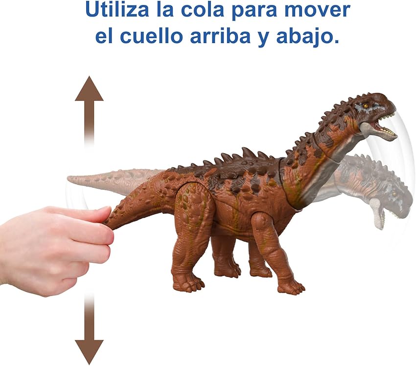 Thumbnail 3 de Figura de acción Mattel Ampelosaurus, 4 años