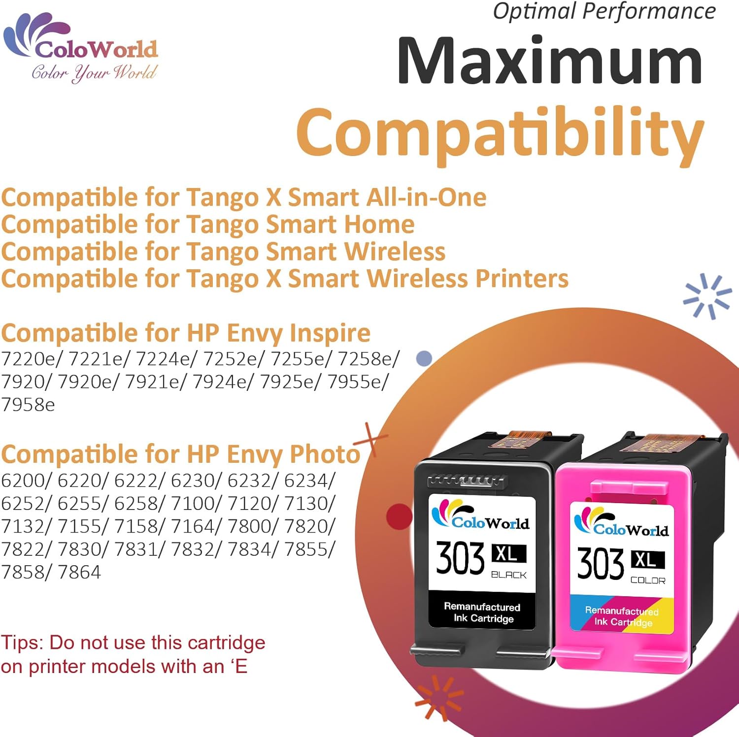 Thumbnail 1 de ColoWorld 303XL cartucce 2-Pack per stampanti 🖨