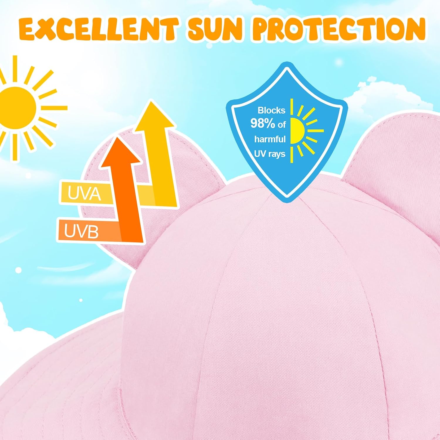 Thumbnail 4 de DRESHOW Baby Sun Hat UPF 50+