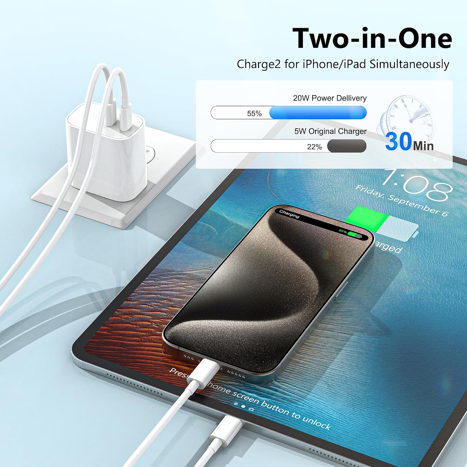 Detalle 2 de SMALLElectric USB C Charger 20W
